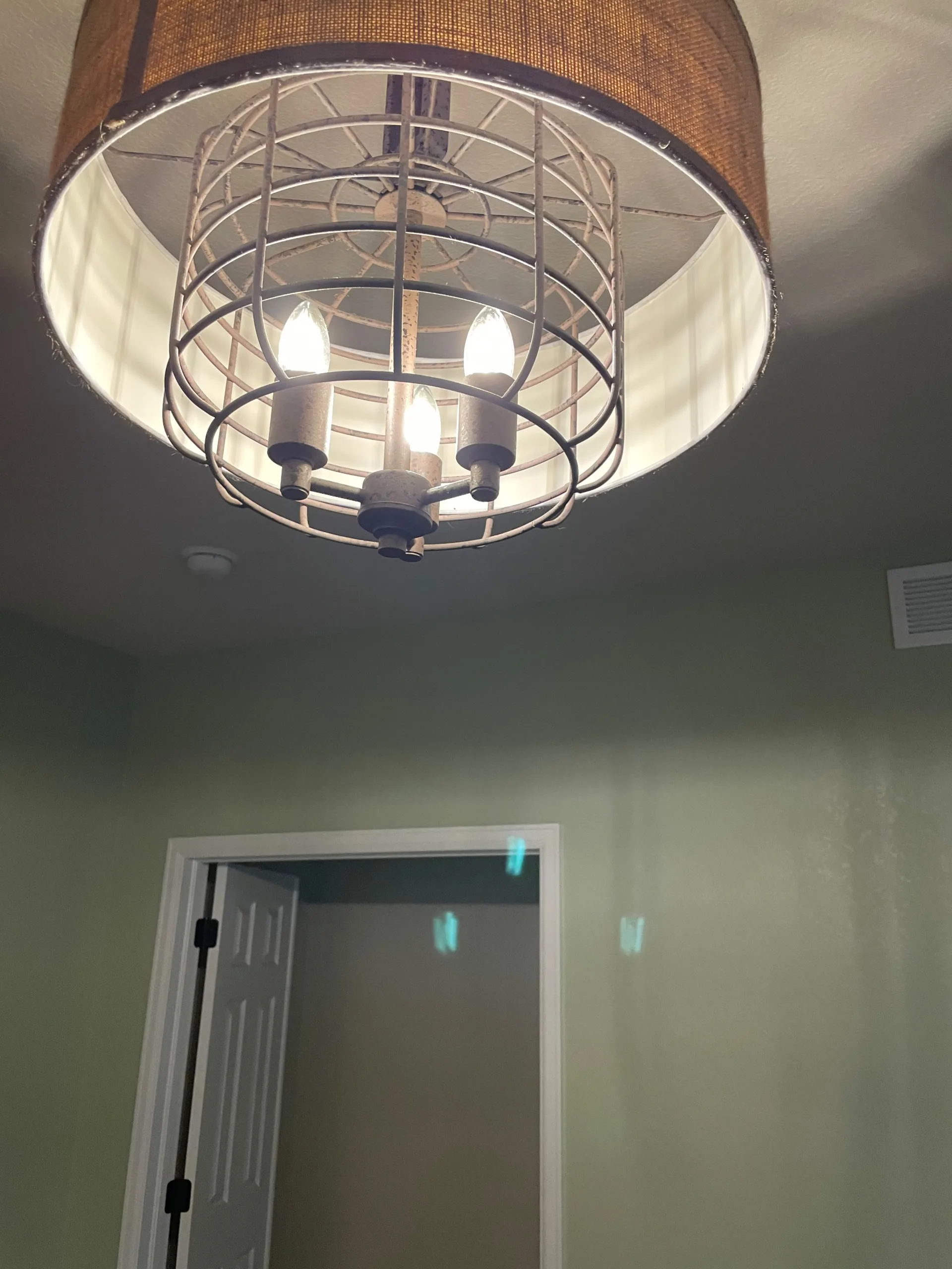 Clean, well-lit hallway ready for new occupants